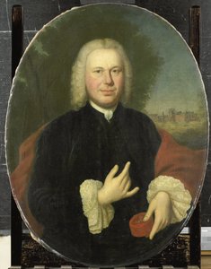 Diederik van Bleyswijk (1711-63), Eethen és Meeuwen bárója, Babiloniënbroek ura, Gorkum polgármestere alkotó: Conrad Kuster