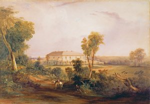 Camden Park House, John MacArthur (1767-1834) otthona, 1843