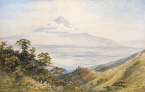 Fujiyama az Otomi Toge hágótól, Japán