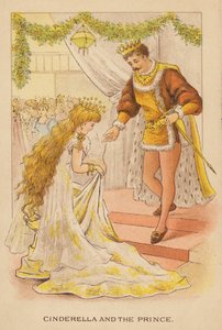 Hamupipőke (színes litográfia) alkotó: Constance Haslewood