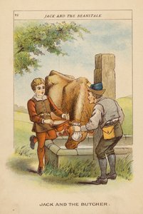 Jack és a paszuly (színes litográfia) alkotó: Constance Haslewood