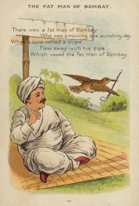 Mondóka: The Fat Man Of Bombay (chromolitho) alkotó: Constance Haslewood