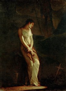 La mere infortunee - a boldogtalan anya ... alkotó: Constance Marie Mayer-Lamartiniere