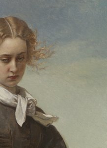 Szerelem melankóliája, 1866 alkotó: Constant Mayer