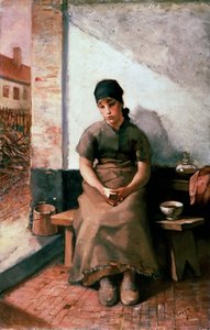 A szolgálólányok reggelije, 1880-as évek.