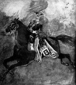 Egy angol tiszt, 19. század, 1930. alkotó: Constantin Guys