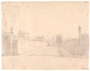 A Villa Albani kertjeiben alkotó: Constantin Hansen