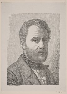 Wilhelm Marstrand portréja alkotó: Constantin Hansen