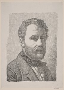 Wilhelm Marstrand portréja alkotó: Constantin Hansen