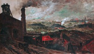Holland: Bányászati terület alkotó: Constantin Meunier