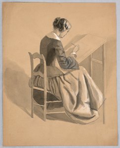 Egy nő rajz alkotó: Cooper Union Art School