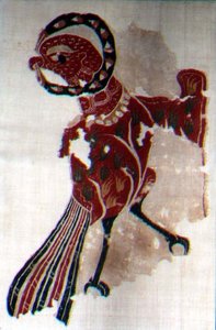 Ruha sasokkal (vászon és gyapjú) alkotó: Coptic