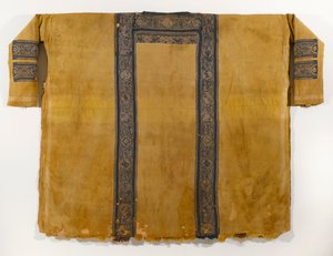 Gyapjú tunika mitológiai motívumokkal (gyapjú) alkotó: Coptic