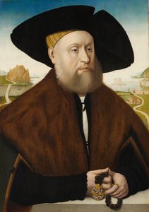 Rajnai Henrik a Mohrenig 1477-1536, 1520-as évek vége. alkotó: Copy after Conrad Faber von Creuznach.