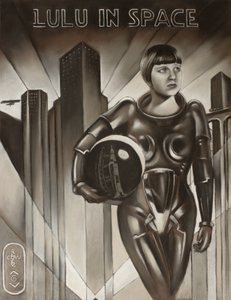 Art Deco városi űrhajós alkotó: Corné Akkers