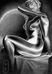 Ragyogó art deco nő alkotó: Corné Akkers