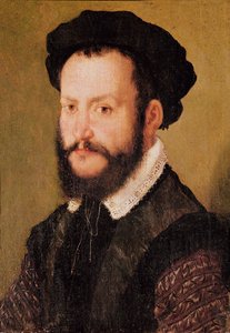 Barna hajú férfi portréja, 1560 körül