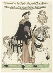 Philip de Croy portréja lóháton
