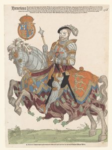 Henrik angol portréja alkotó: Cornelis Anthonisz. (manner of)