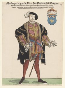 Orléans-i Károly portréja alkotó: Cornelis Anthonisz. (manner of)