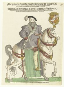 Maximilian van Buren lóháton portréja