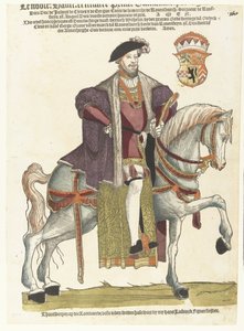 Willem van Cleves herceg, Jülich és Berg, Mark grófja, Ravenstein ura lóháton álló portréja
