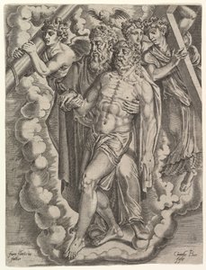 A Szentháromság. alkotó: Cornelis Bos