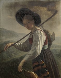 Svájci parasztasszony alkotó: Cornelis Cels