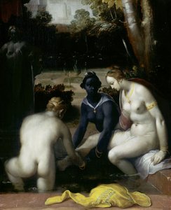 Bathsheba a vécéjében, 1594