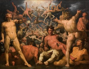A titánok bukása (The Titanomachia), 1588-90