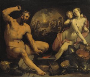 Vénusz és Vulkán, 1590