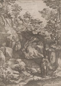 Bűnbánó Mária Magdolna a vadonban, 1573.