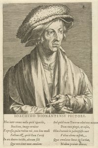 Joachim Patinier festő portréja alkotó: Cornelis Cort