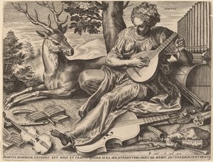 Meghallgatás alkotó: Cornelis Cort after Frans Floris I
