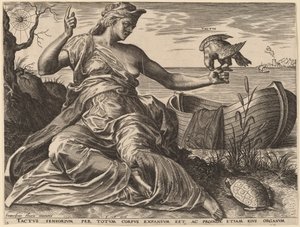 Az érintés alkotó: Cornelis Cort after Frans Floris I