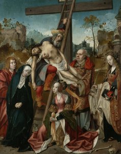 The Deposition, c.1510–20 alkotó: Cornelis Engelbrechtsen