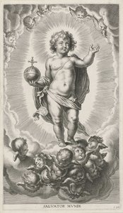 Krisztus gyermek gömbbel