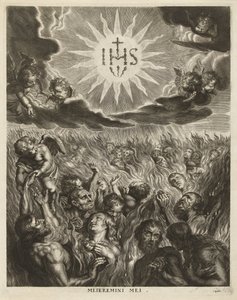 Emberek a purgatóriumban alkotó: Cornelis Galle (I)