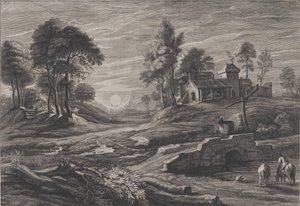 Táj húzó-kúttal, 1638-60.