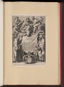 Címlap: Balthasar Cordier, Chain of Sixty Qvinqve Graecorvm Patrvm in S. Lvcam...