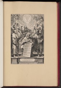Címlap Balthasar Cordier "Szent Dionüsziosz, az Areopagita műveihez, én"