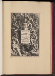 Hubert Goltzius, A római és görög ókor emlékművei (Opera Omnia, I) címlapja