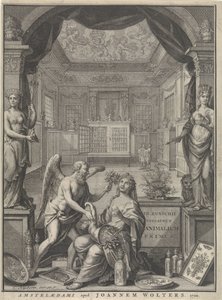 A természet allegóriája alkotó: Cornelis Huyberts