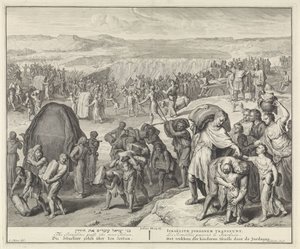 Átkelés a Jordánon alkotó: Cornelis Huyberts