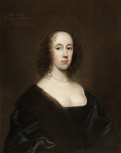 Erzsébet Holte nincs király portréja, 1636. alkotó: Cornelis Janssens van Ceulen
