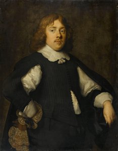 Joan Pietersz Reael (1625-59) portréja alkotó: Cornelis Jonson van Ceulen (I)
