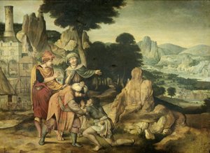 Példabeszéd a tékozló fiúról alkotó: Cornelis Massijs