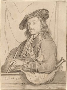 Férfi a mellvéden alkotó: Cornelis Ploos van Amstel
