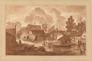 Falu tóval alkotó: Cornelis Ploos van Amstel
