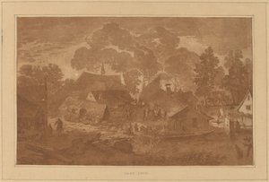 Falu tóval alkotó: Cornelis Ploos van Amstel